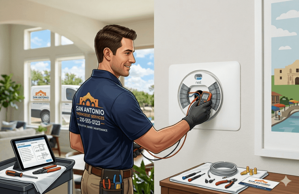 thermostat installation san antonio