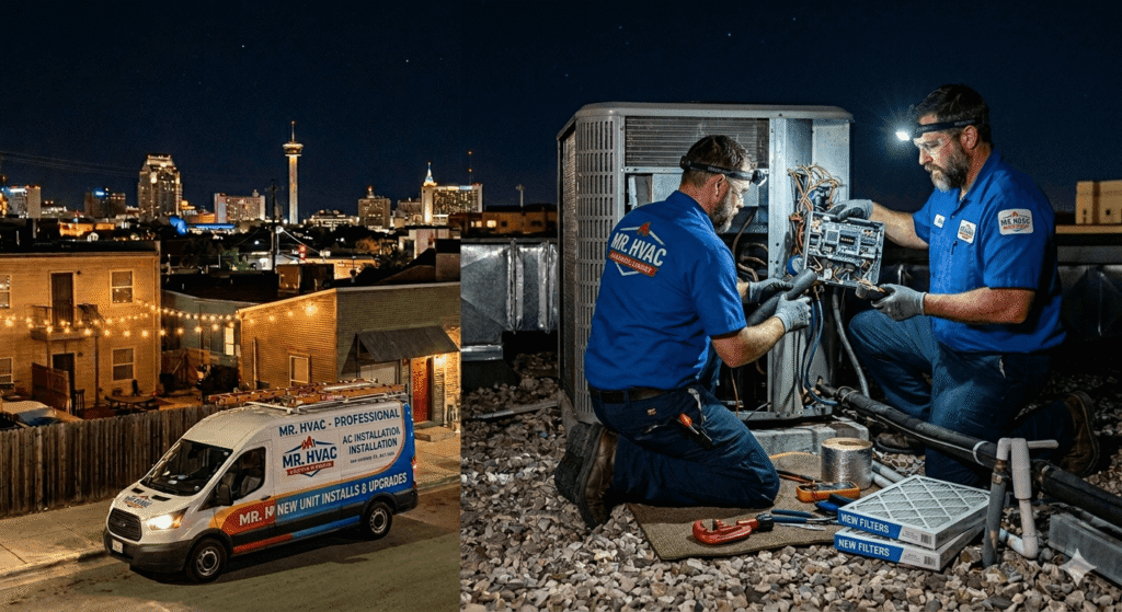 air conditioning installation San Antonio